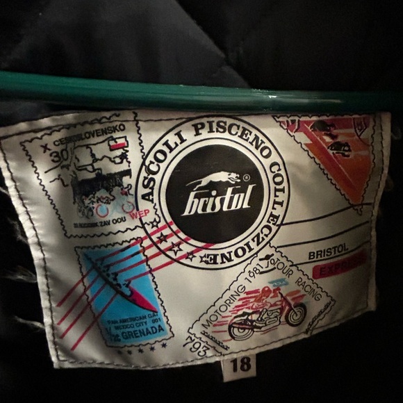 Bristol Ladies Leather Jacket   Sz18 - Picture 4 of 7